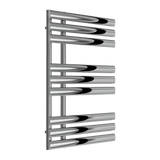 Reina Chisa Vertical Heated Towel Rail Radiator - Chrome Bathroom Towel Rail - www.ultrabathroom.com