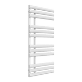 Reina Chisa Vertical Heated Towel Rail Radiator - White Bathroom Towel Rail - www.ultrabathroom.com