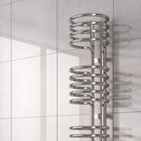 Reina Claro Designer Towel Rail in Chrome Finish