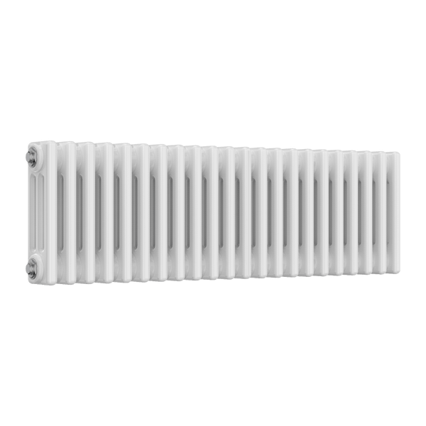 Reina Colona Horizontal 3 Column Radiator in White Finish - www ...