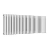 Reina Colona Horizontal 4 Column Radiators In White Finish - www.ultrabathroom.com