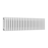 Reina Colona Horizontal 4 Column Radiators In White Finish - www.ultrabathroom.com