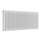 Reina Colona Horizontal 4 Column Radiators In White Finish - www.ultrabathroom.com