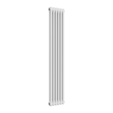 Reina Colona Vertical 2 Column White Finish Radiator - www.ultrabathroom.com