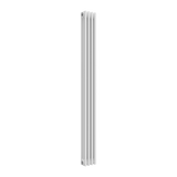 Reina Colona Vertical 3 Column White Finish Radiator - www.ultrabathroom.com