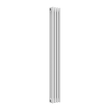Reina Colona Vertical 3 Column White Finish Radiator - www.ultrabathroom.com