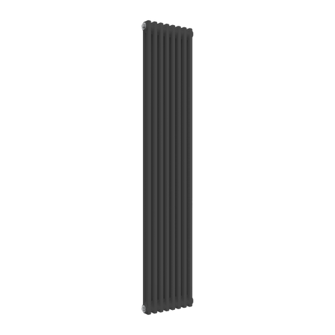 Reina Colona Vertical Column Radiator In Anthracite Finish - www.ultrabathroom.com