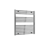 Reina Diva Electric Curved Heated Towel Rail - Chrome - www.ultrabathroom.com