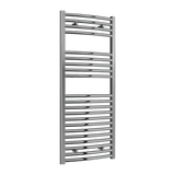 Reina Diva Electric Curved Heated Towel Rail - Chrome - www.ultrabathroom.com