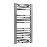 Reina Diva Electric Curved Heated Towel Rail - Chrome - www.ultrabathroom.com