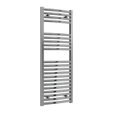 Reina Diva Electric Curved Heated Towel Rail - Chrome - www.ultrabathroom.com