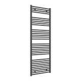 Reina Diva Electric Flat Heated Towel Rail - Anthracite - www.ultrabathroom.com