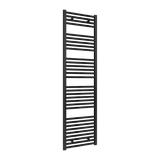 Reina Diva Electric Flat Heated Towel Rail - Black - www.ultrabathroom.com