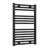 Reina Diva Electric Flat Heated Towel Rail - Black - www.ultrabathroom.com