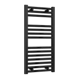 Reina Diva Electric Flat Heated Towel Rail - Black - www.ultrabathroom.com