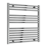 Reina Diva Electric Flat Heated Towel Rail - Chrome - www.ultrabathroom.com