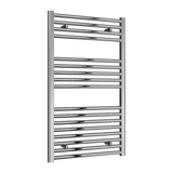 Reina Diva Electric Flat Heated Towel Rail - Chrome - www.ultrabathroom.com