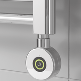 Reina Diva Electric Flat Heated Towel Rail - Chrome - www.ultrabathroom.com