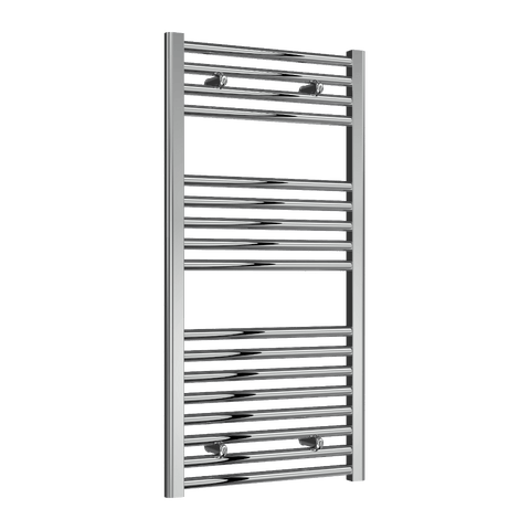 Reina Diva Electric Flat Heated Towel Rail - Chrome - www.ultrabathroom.com