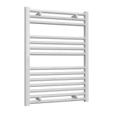 Reina Diva Electric Flat Heated Towel Rail - White - www.ultrabathroom.com