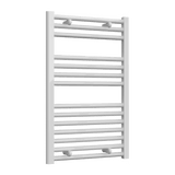 Reina Diva Electric Flat Heated Towel Rail - White - www.ultrabathroom.com