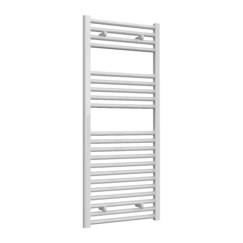 Reina Diva Electric Flat Heated Towel Rail - White - www.ultrabathroom.com