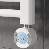Reina Diva Electric Flat Heated Towel Rail - White - www.ultrabathroom.com