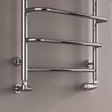 Reina Elvo Designer Towel Rail - Stainless Steel Polished Finish