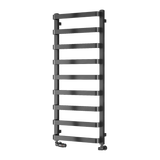 Reina Flora Designer Towel Rail - Gun Metal