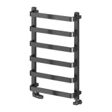 Reina Flora Designer Towel Rail - Gun Metal