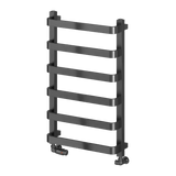 Reina Flora Designer Towel Rail - Gun Metal - www.ultrabathroom.com