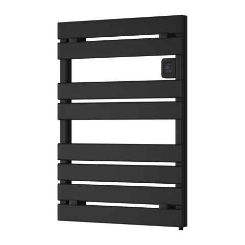 Reina Gia Dry Electric Heated Towel Rail - Black