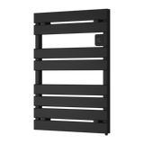 Reina Gia Dry Electric Heated Towel Rail - Black - www.ultrabathroom.com