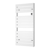 Reina Gia Dry Electric Heated Towel Rail - White - www.ultrabathroom.com