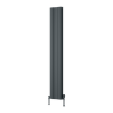 Reina Gio Double Vertical Aluminium Designer Radiator - Anthracite