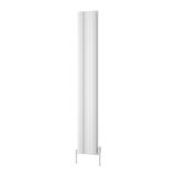 Reina Gio Double Vertical Aluminium Designer Radiator - White