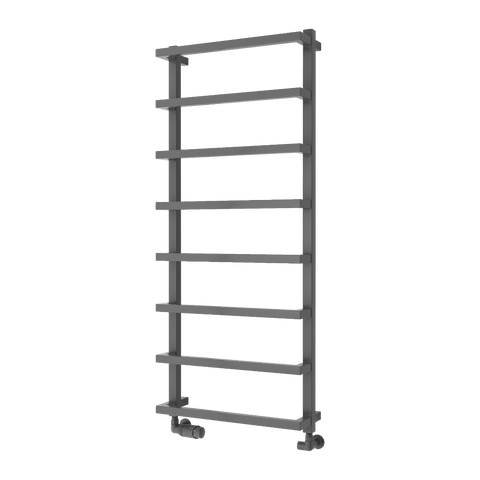 Reina Glora Designer Towel Rail - Anthracite - www.ultrabathroom.com