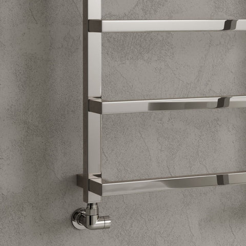 Reina Glora Designer Towel Rail - Chrome - www.ultrabathroom.com
