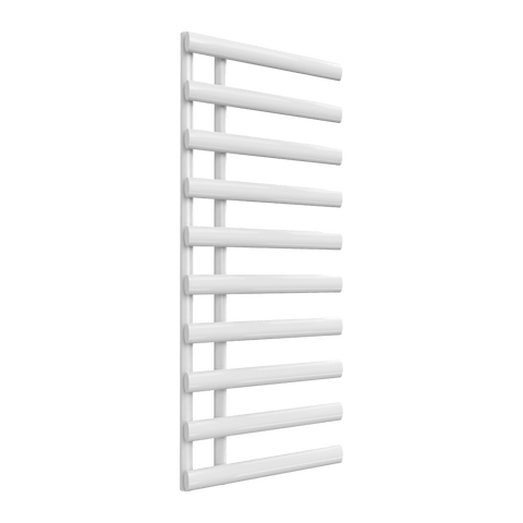 Reina Grace Vertical Steel Designer Radiator In White Finish - www.ultrabathroom.com