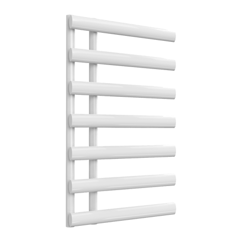 Reina Grace Vertical Steel Designer Radiator In White Finish - www.ultrabathroom.com