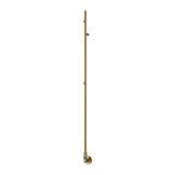 Reina Ines Dry Electric Heated Towel Bar - Brushed Brass