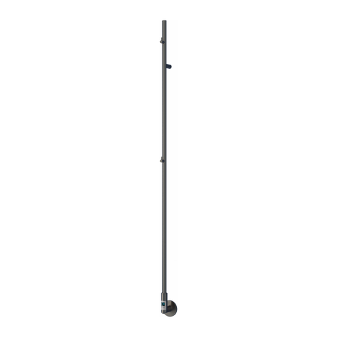 Reina Ines Dry Electric Heated Towel Bar - Gun Metal