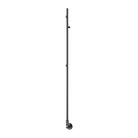 Reina Ines Dry Electric Heated Towel Bar - Gun Metal - www.ultrabathroom.com