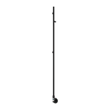 Reina Ines Dry Electric Heated Towel Bar - Matt Black - www.ultrabathroom.com