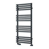 Reina Kale Designer Towel Rail - Anthracite - www.ultrabathroom.com