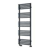 Reina Kale Designer Towel Rail - Anthracite - www.ultrabathroom.com