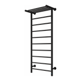 Reina Maira Dry Electric Heated Towel Rail - Black