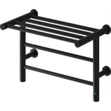 Reina Maira Dry Electric Heated Towel Rail - Black