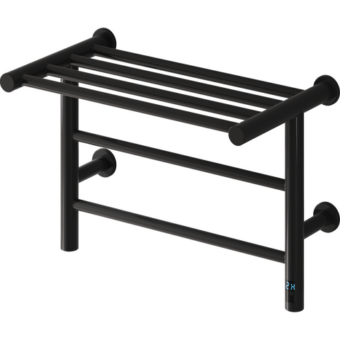 Reina Maira Dry Electric Heated Towel Rail - Black