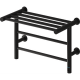 Reina Maira Dry Electric Heated Towel Rail - Black - www.ultrabathroom.com